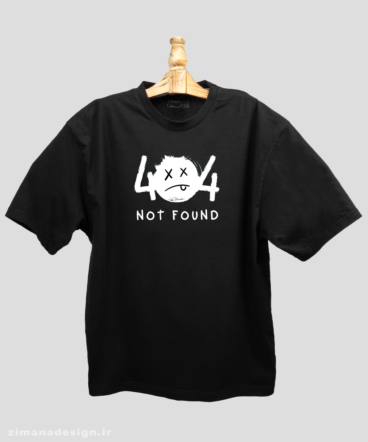 تیشرت لش مردانه و زنانه طرح ارور Not Found 404