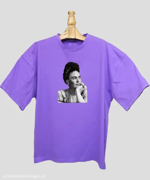 تیشرت لش مردانه و زنانه مدل فریدا کالو کد 680 - Image 3