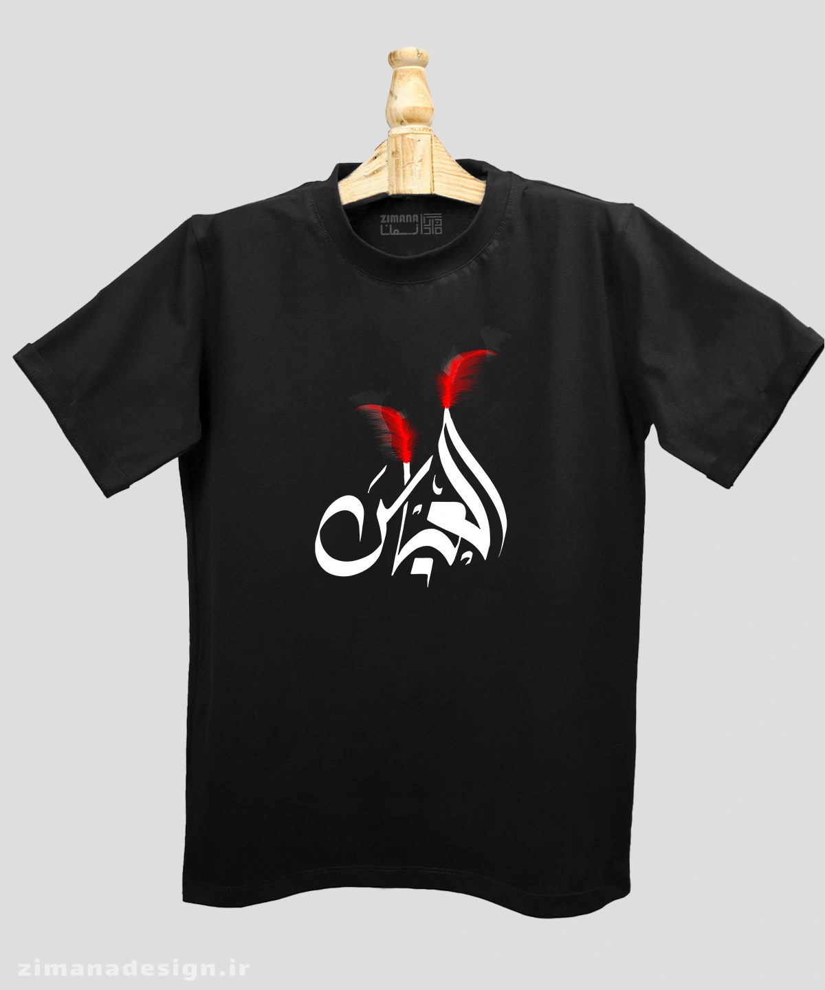 zimanaproduct-0727-b-b تیشرت مردانه و زنانه مذهبی طرح عباس کد 727 - Image 1