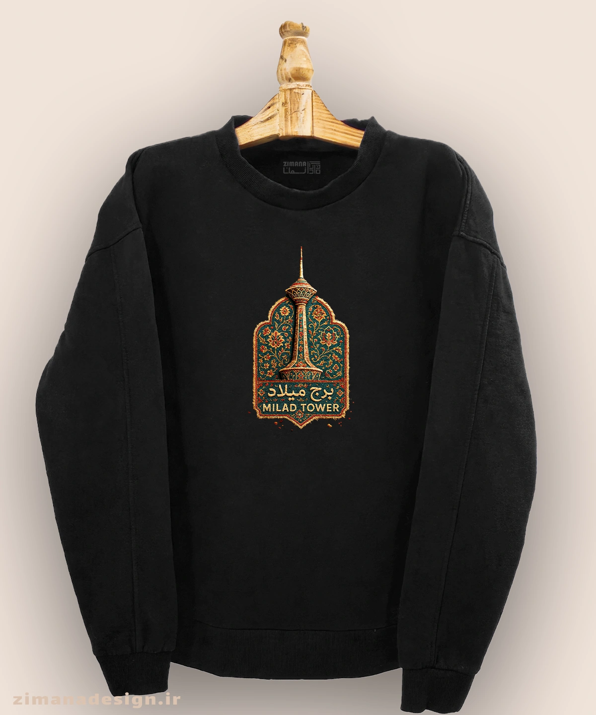 zimanaproduct-0864-d-b دورس مردانه و زنانه طرح برج میلاد تلفیق با هنر فرش ایرانی - Image 1