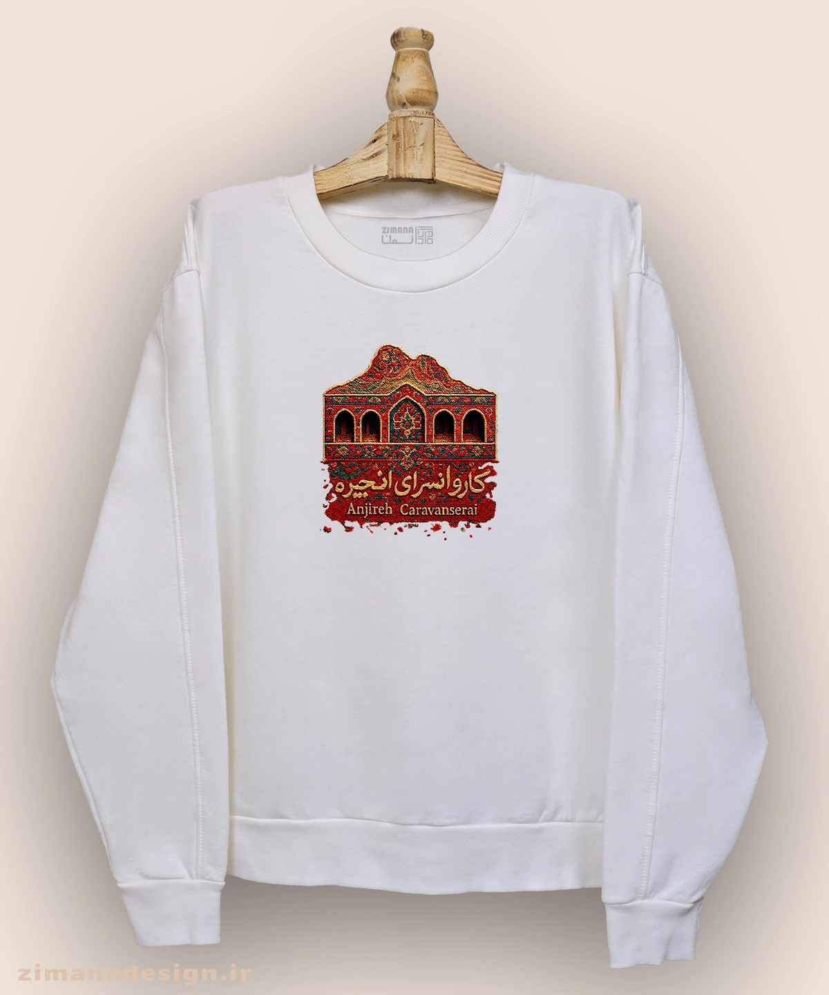 zimanaproduct-0877-d-w دورس مردانه و زنانه طرح کاروانسرای انجیره تلفیق با هنر فرش ایرانی - Image 1