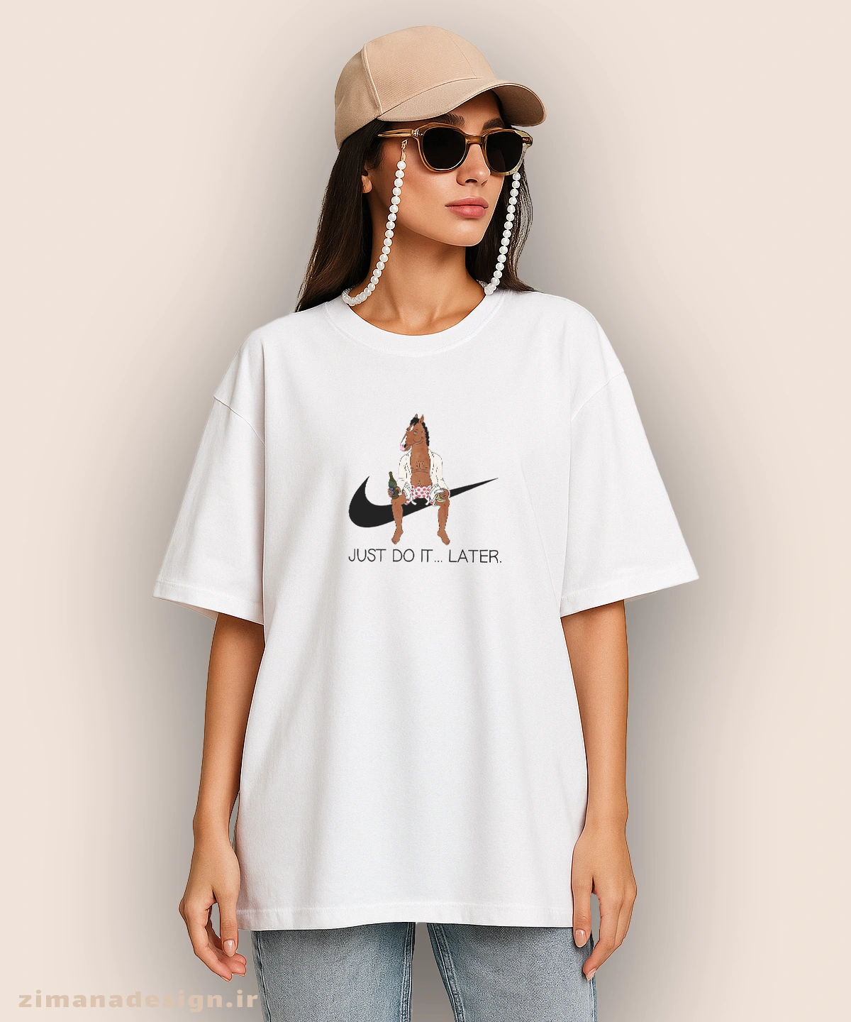 zimanaproduct-0888-l-w تیشرت لش مردانه و زنانه طرح ریک اند مورتی کد 888 - Image 1